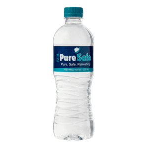 500ml PureSafe Alkaline Water pH8-9 - Case of 20